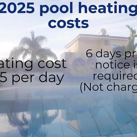 Sunset Villa Private Complex Heated Pool 圣纳帕 外观 照片