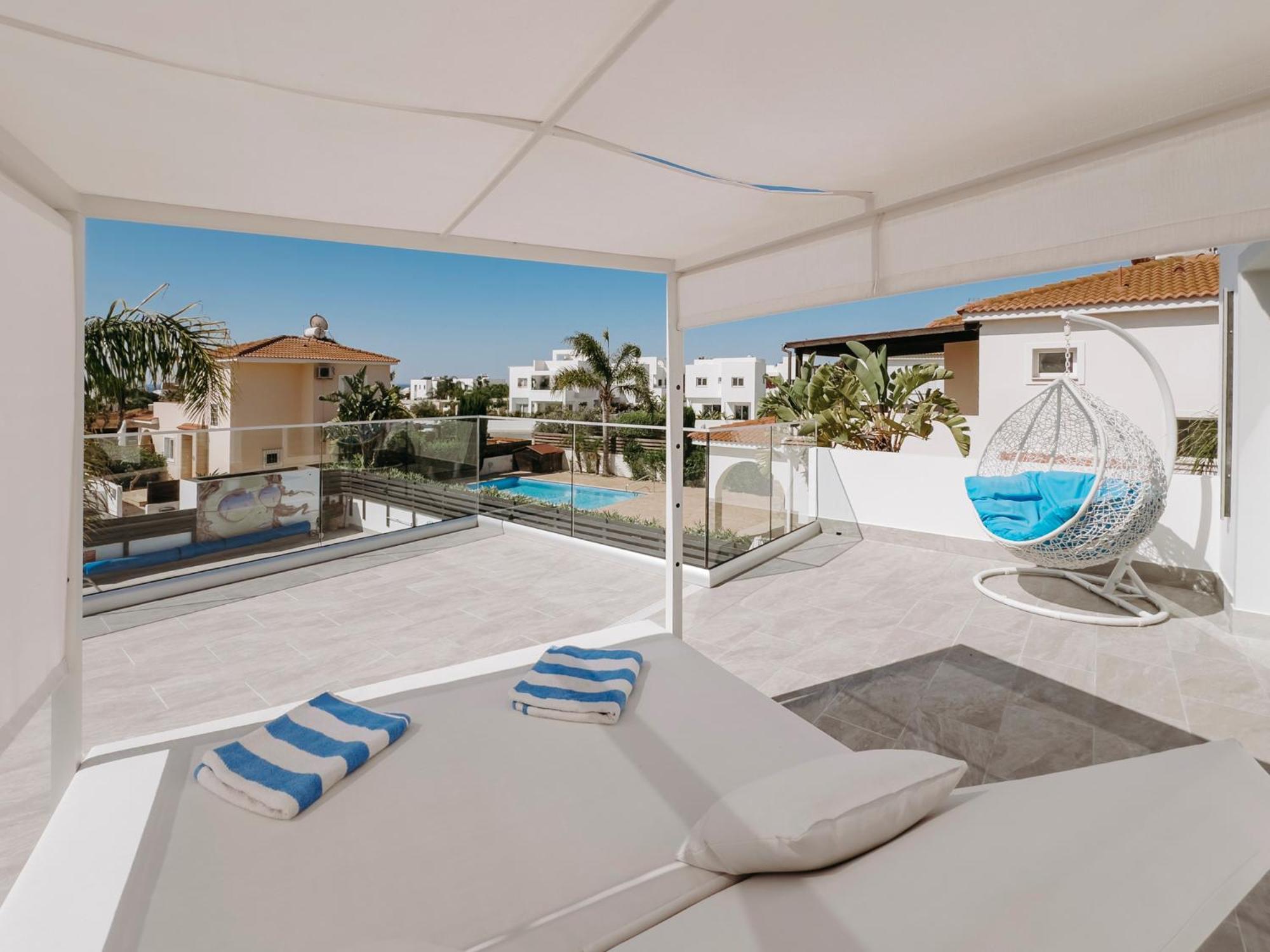 Sunset Villa Private Complex Heated Pool 圣纳帕 外观 照片